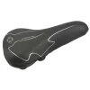 Fischer Bikes Sattel Trekking Elastomer schwarz