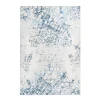Flachflorteppich „Galaxy 700“, creme/blau