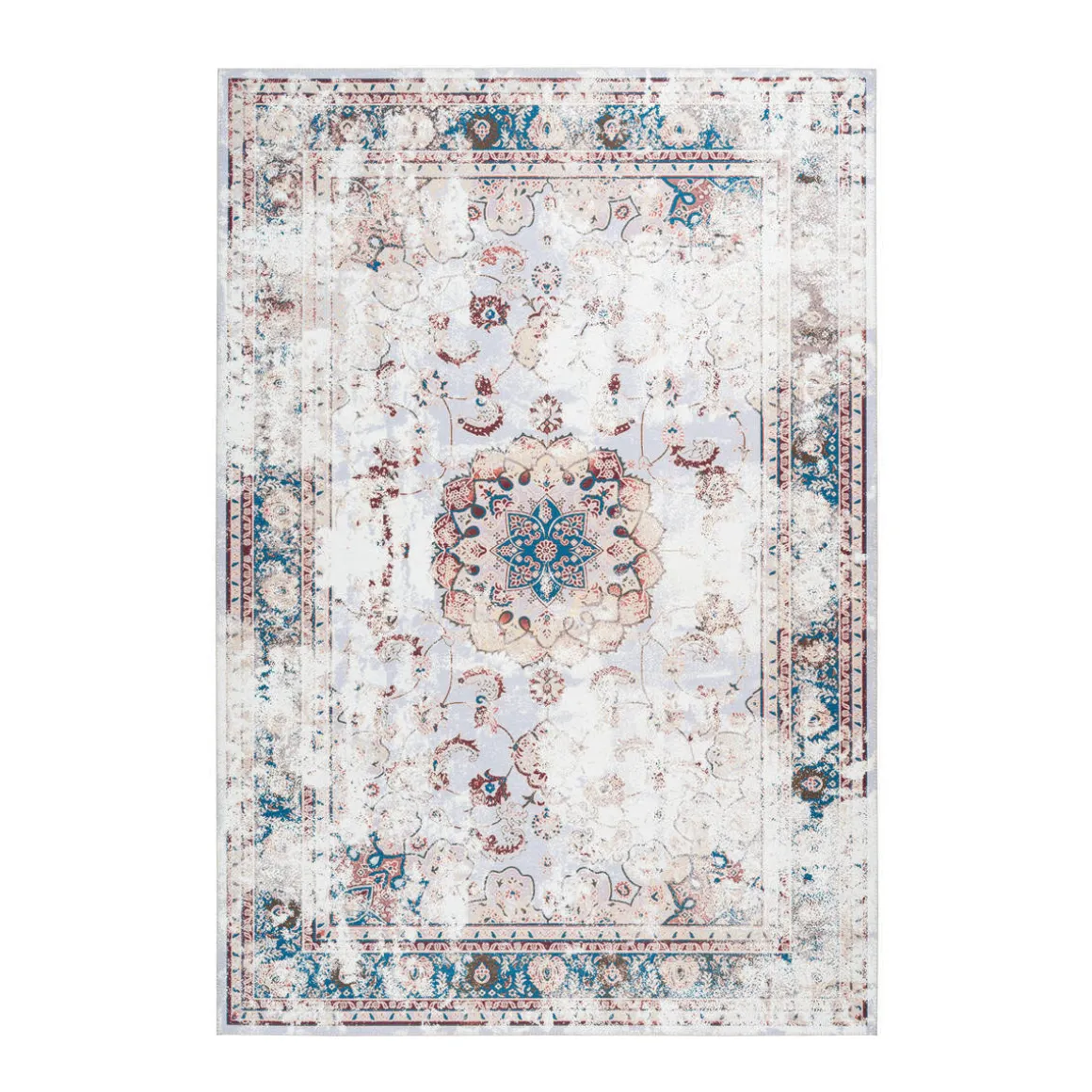 Flachflorteppich Galaxy 200 multi/braun