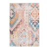 Flachflorteppich „Indiana 200“, multi/orange