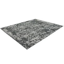 Flachflorteppich „River 130“, grau/anthrazit
