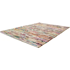 Flachflorteppich „River 110“, grau/schwarz