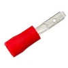 Flachstecker rot 0,5-1,5 mm 25 Stück