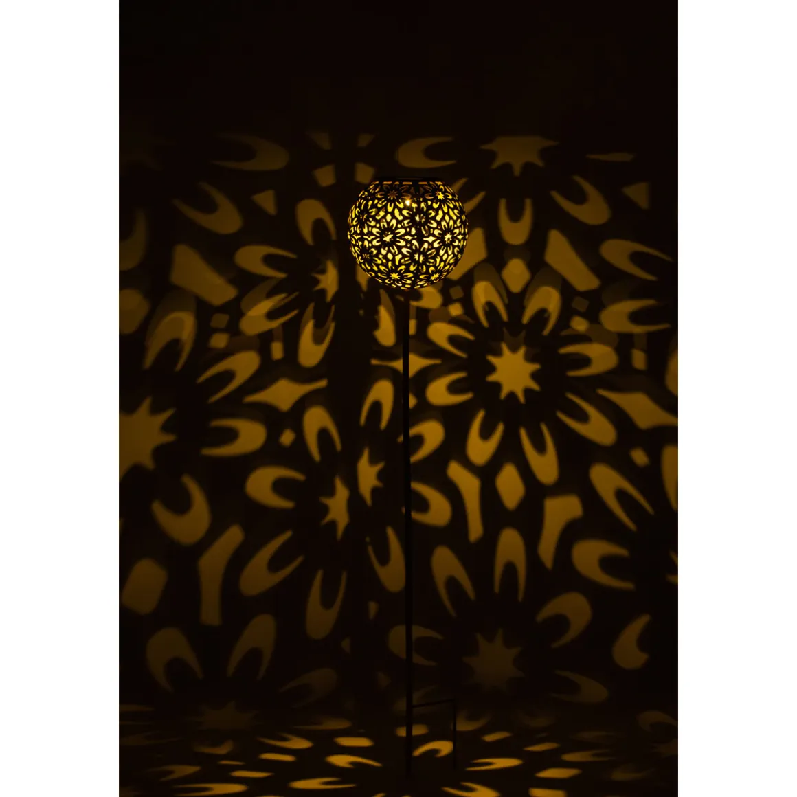 Flector Garten LED Solarspiess beige