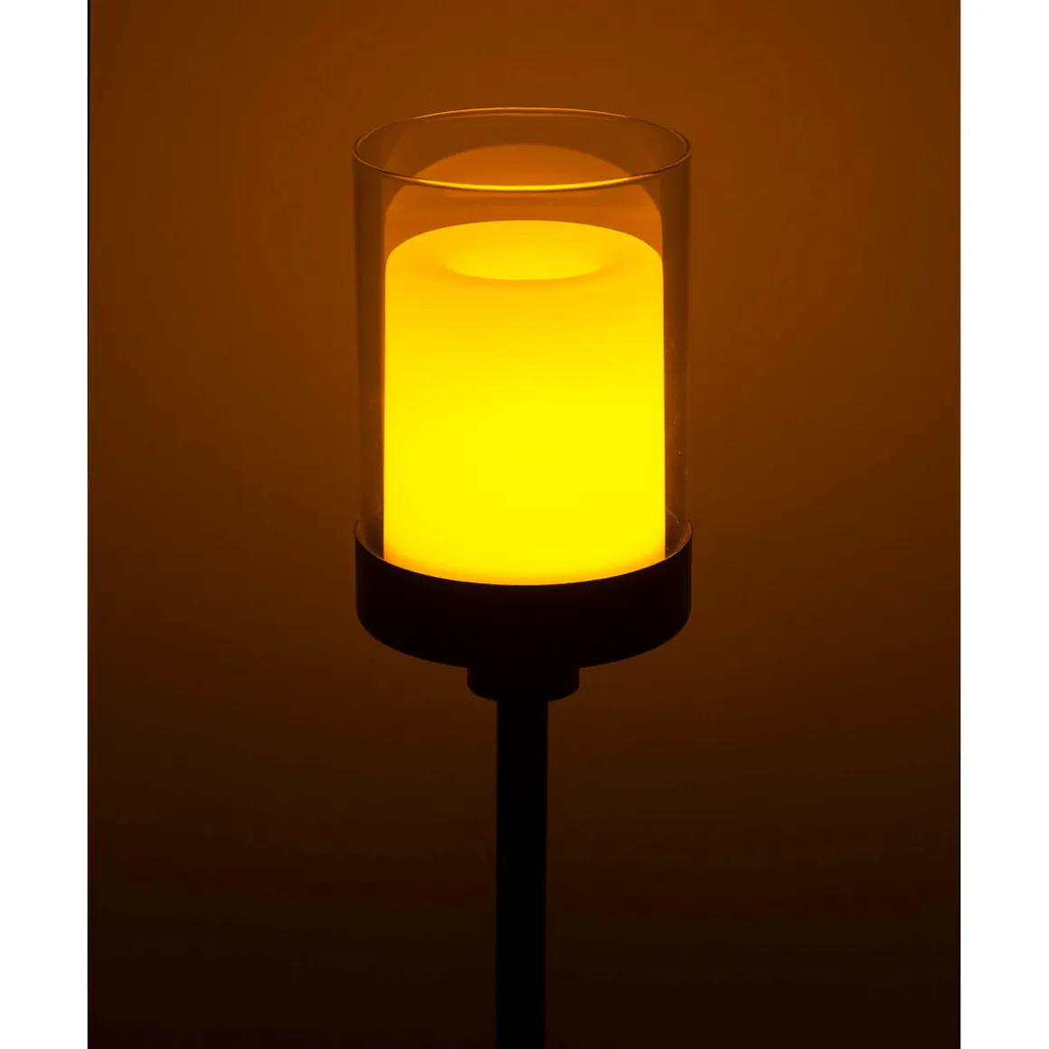 Flector Garten LED-Solar-Dekospieß Nordic schwarz