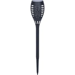 Flector Garten LED-Solarfackel Flame schwarz 5er-Set