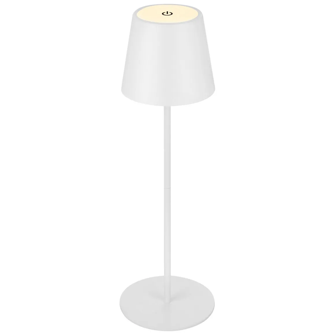 Flector Garten LED-Tischleuchte Antigua weiß Durchmesser 12 x 38 cm