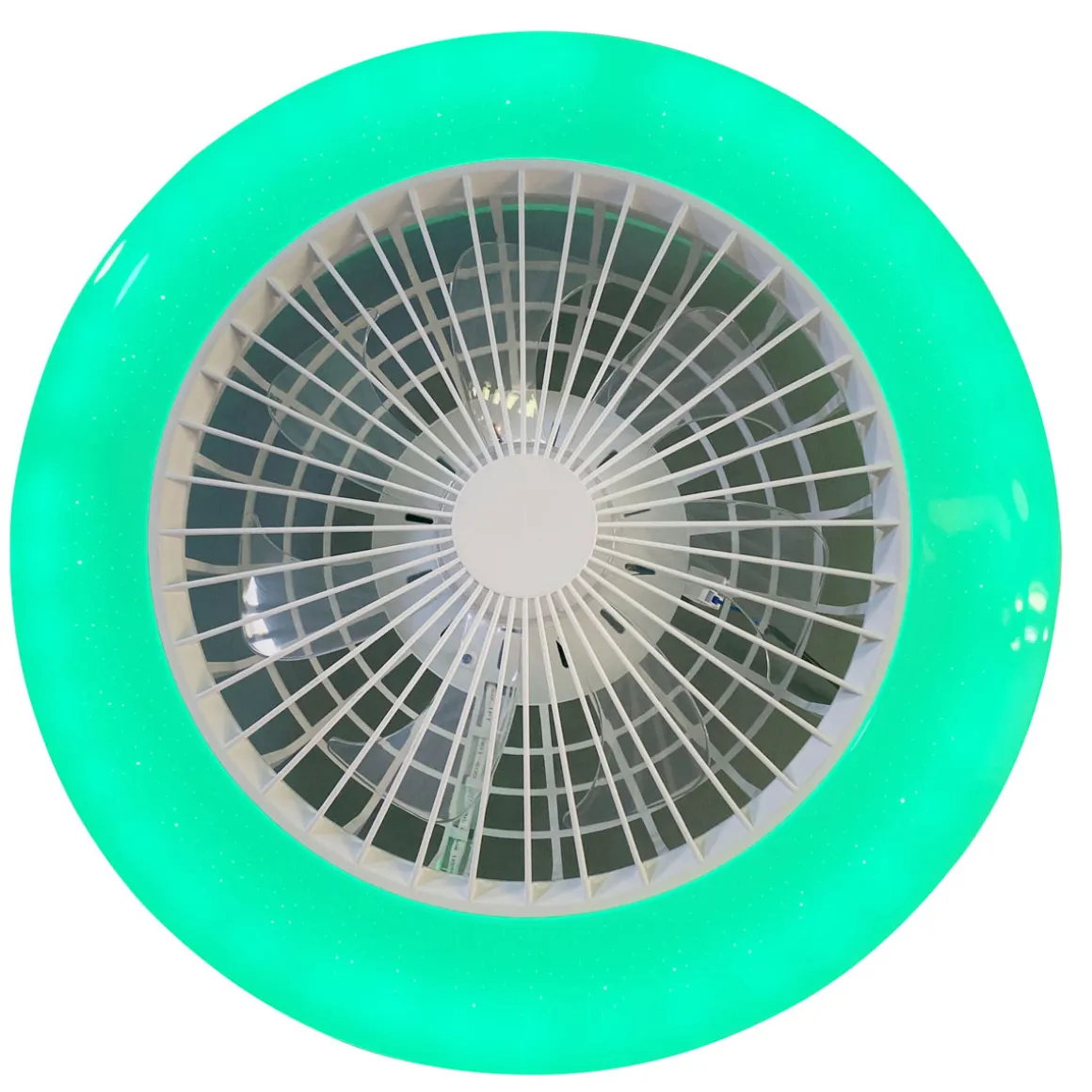 Flector LED-Deckenleuchte mit Ventilator Westerland