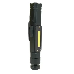 Flector LED-Multifunktionstaschenlampe USB schwarz 800 mAh