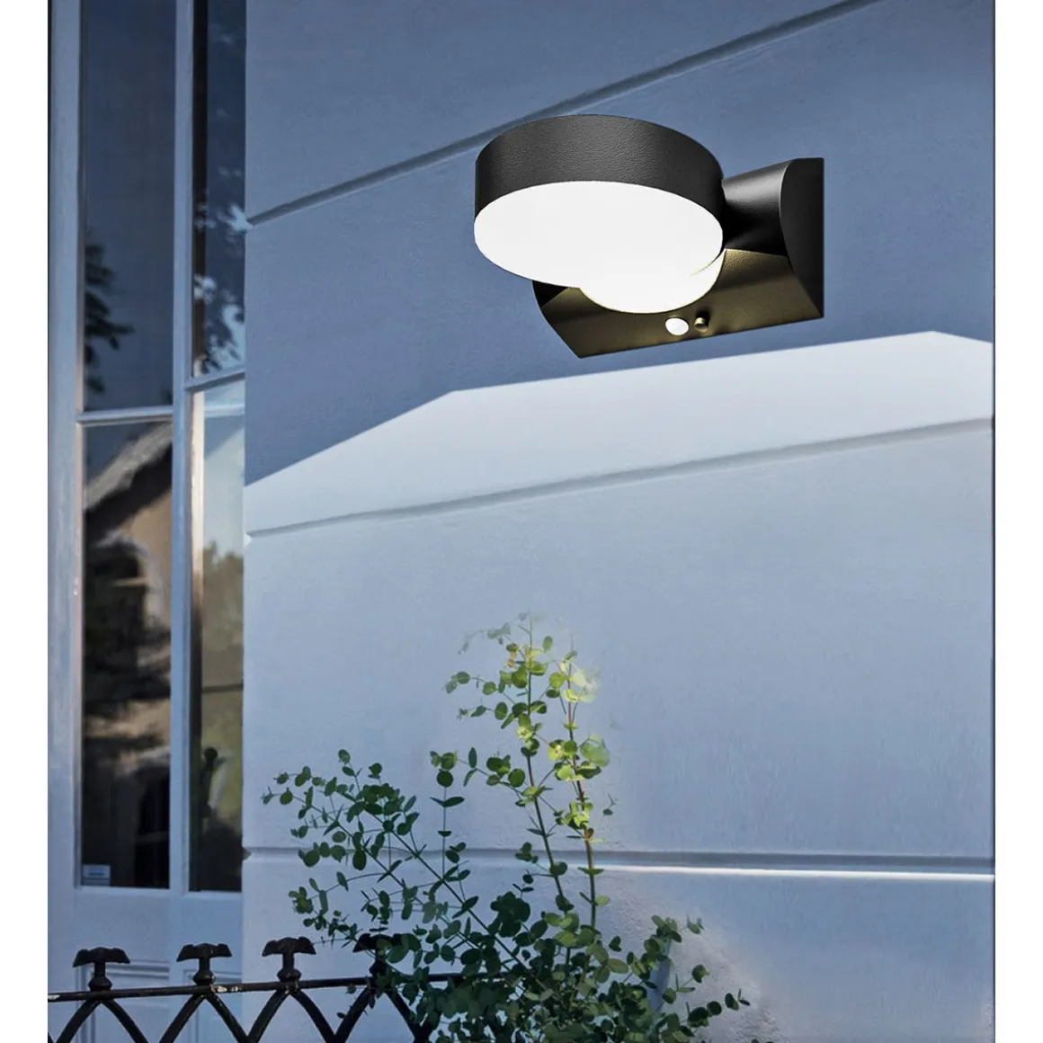 Flector LED-Solar-Wandleuchte Vitra inkl Bewegungsmelder