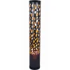 Flector LED-Stehleuchte Kamina schwarz-kupfer 13 x 80 cm