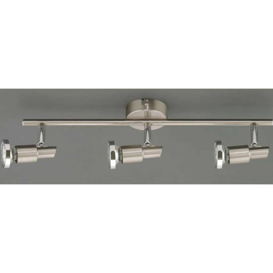 Flector Spotserie Mattea satiniert mit Chromring GU10 3W