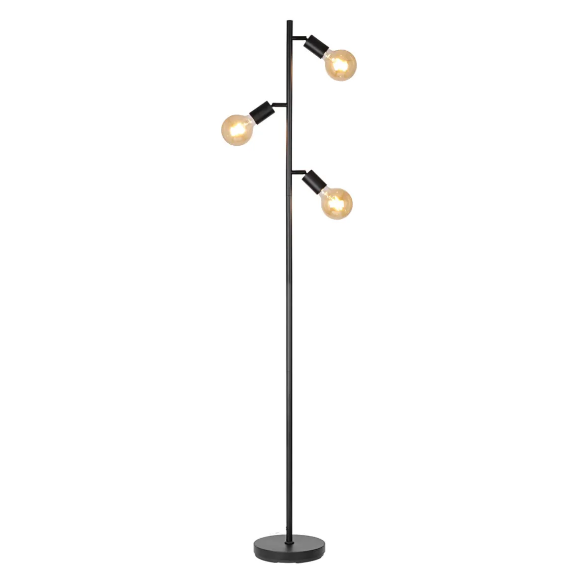 Flector Stehleuchte Edison Black