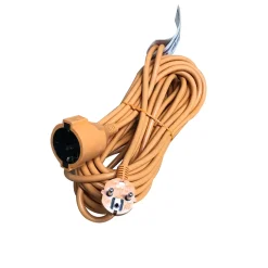Flector Technik Schuko-Verlängerung orange 10 m