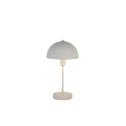 Flector Tischleuchte Carida grau Höhe 33 cm Metall