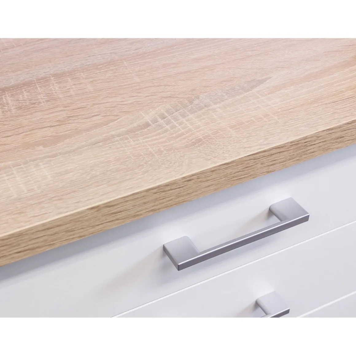 Flex-Well Arbeitsplatte „Samoa“, 210x60x2,8 cm, Sonoma Eicheoptik