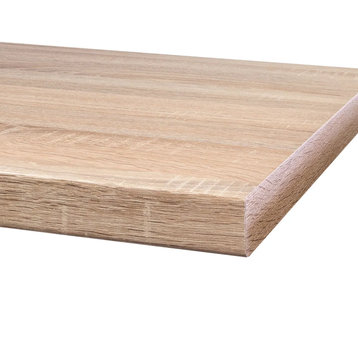 Flex-Well Arbeitsplatte „Valero“, 210x60x3,8 cm, Sonoma Eicheoptik