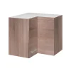 Flex-Well Küchen-Eckoberschrank „Samoa“, 60/60x54,8x32 cm, Sonoma Eiche