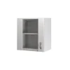Flex-Well Küchen-Glasoberschrank „Wito“, 50x54,8x32 cm, weiß