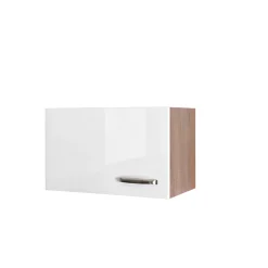 Flex-Well Küchenoberschrank „Valero“, 60x32x32 cm, weiß/Sonoma Eiche