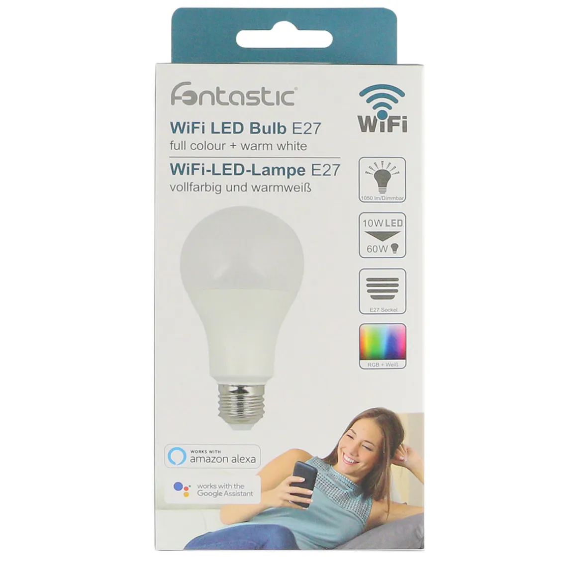 Fontastic LED-Leuchtmittel „Smart Home“, E27