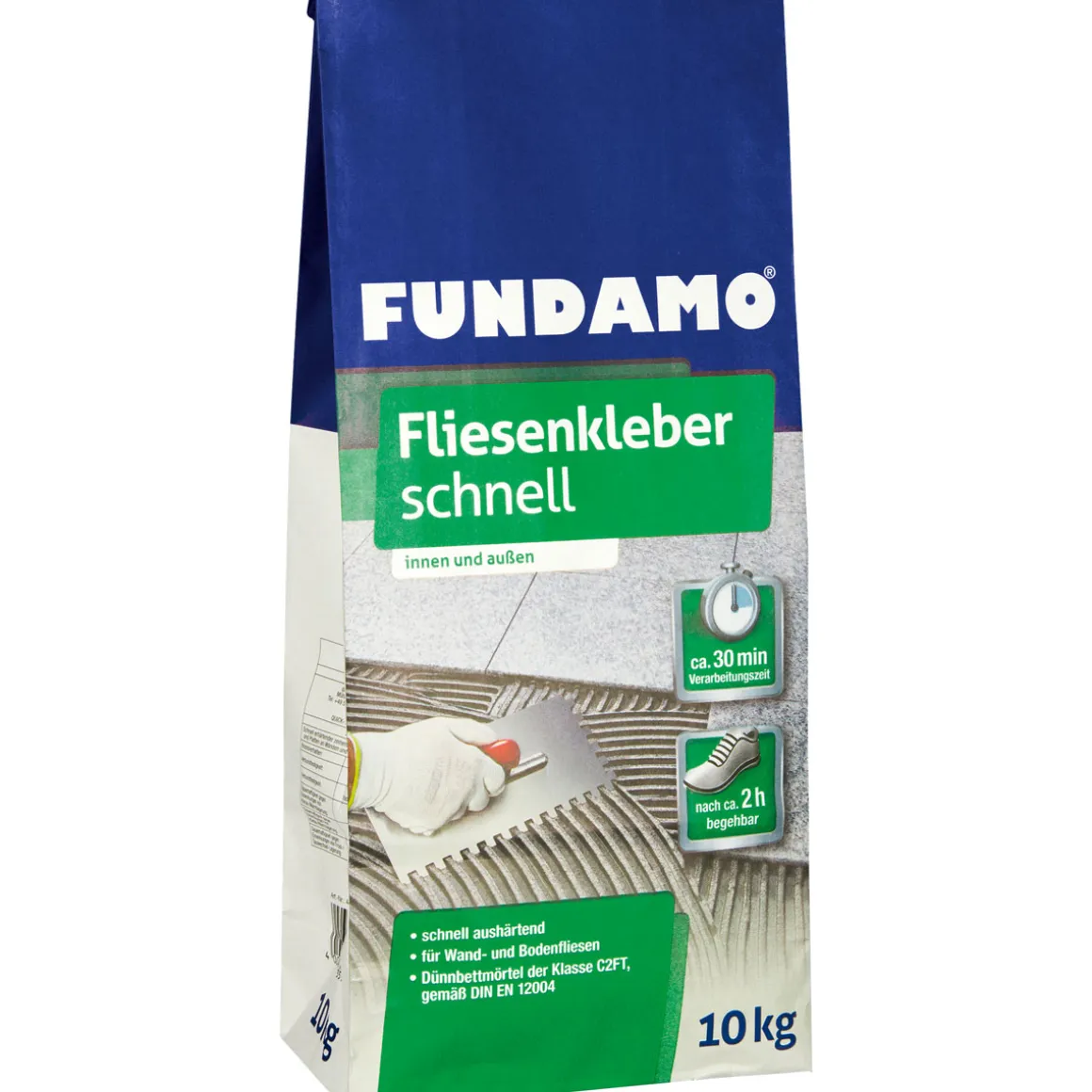 Fundamo Fliesenkleber schnell 10kg