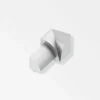 Fundamo Viertelkreis-Inneneck 10 mm Aluminium silber