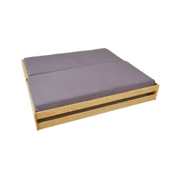 Funktionscouch „Lotar“, 3 in 1, natur, 90x200 cm