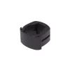 GAH Alberts Befestigungsschellen-Set anthrazit zum Clipsen 3er-Set 34 mm Durchmesser