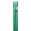 GAH Alberts Zaunpfosten für Maschendraht grün verkürzt Höhe 965 mm Stärke 34 mm für Geflechtshöhe 800 mm Höhe 96,5 cm