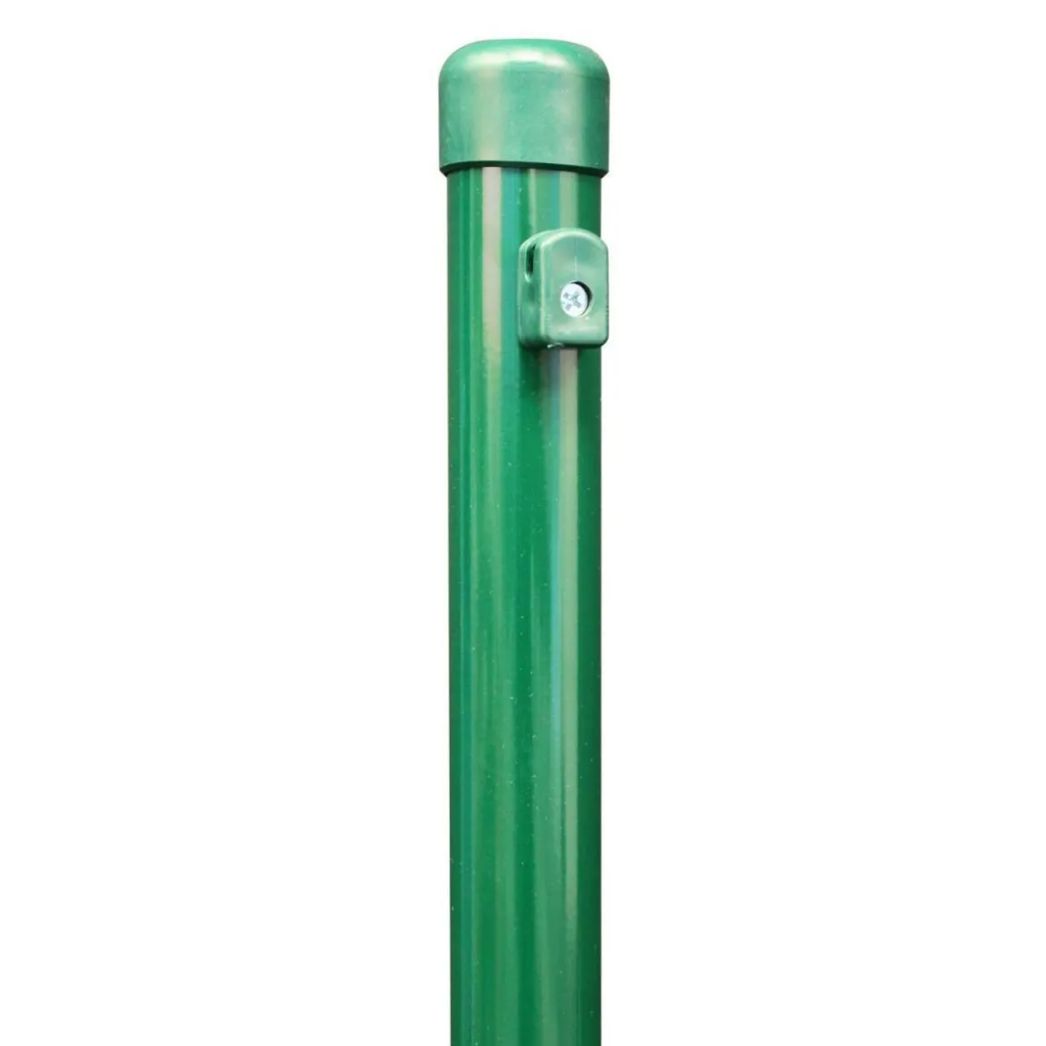 GAH Alberts Zaunpfosten für Maschendraht grün verkürzt Höhe 965 mm Stärke 34 mm für Geflechtshöhe 800 mm Höhe 96,5 cm