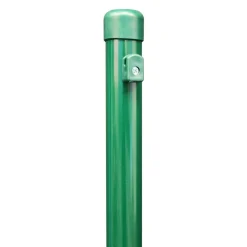 GAH Alberts Zaunpfosten für Maschendraht grün Stärke 34 mm für Geflechtshöhe 1250 mm Höhe 175 cm