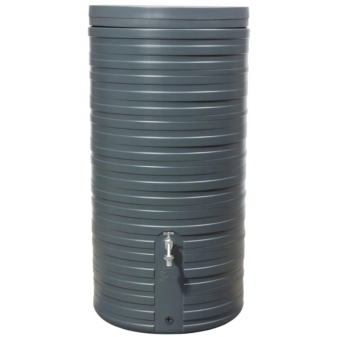 Garantia Regentonne Nordic 2in1 300 Liter graphite grey inkl. Deckel