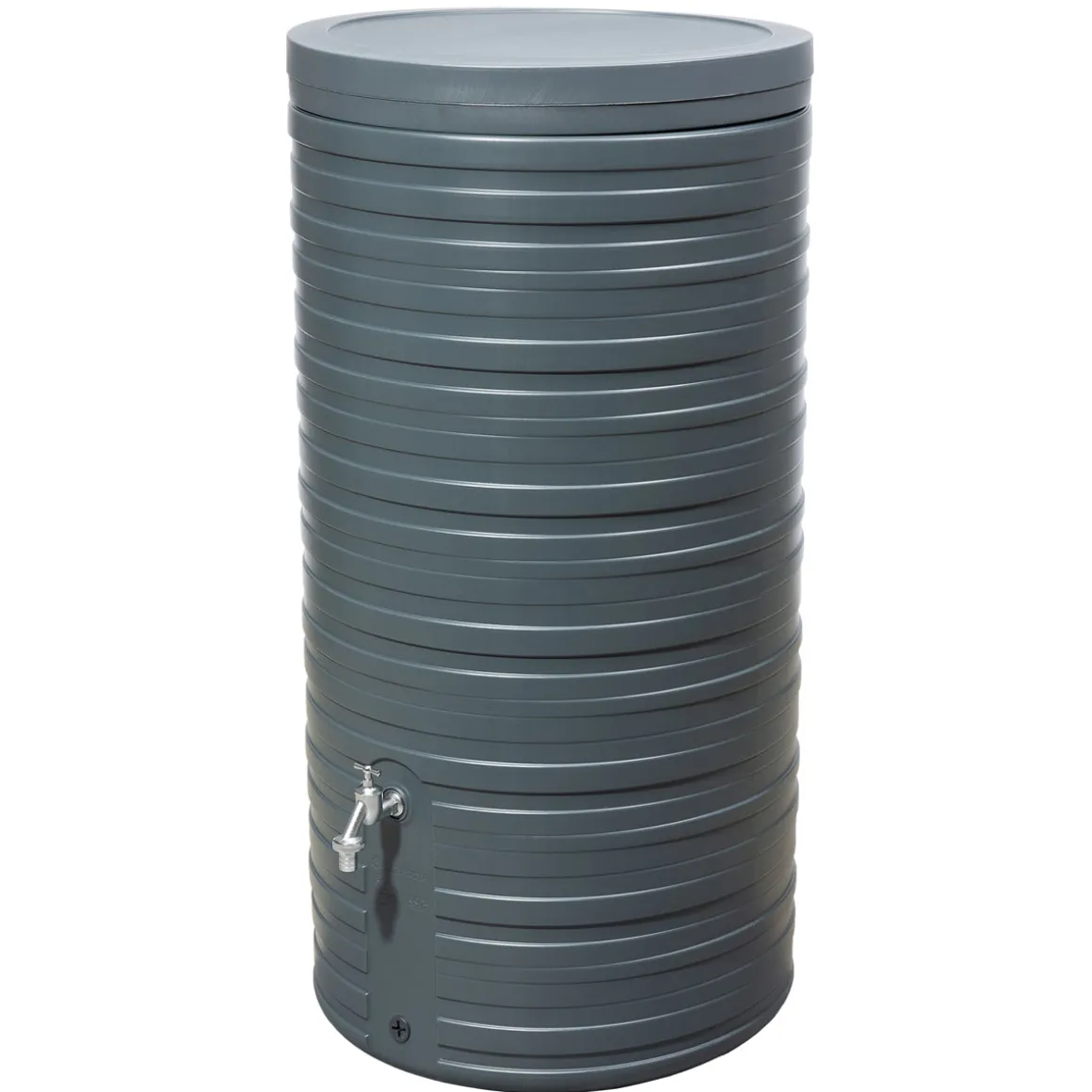 Garantia Regentonne Nordic 2in1 300 Liter graphite grey inkl. Deckel
