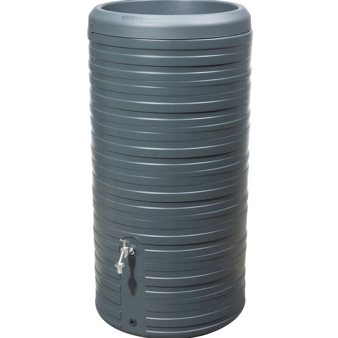 Garantia Regentonne Nordic 2in1 300 Liter graphite grey inkl. Pflanzschale
