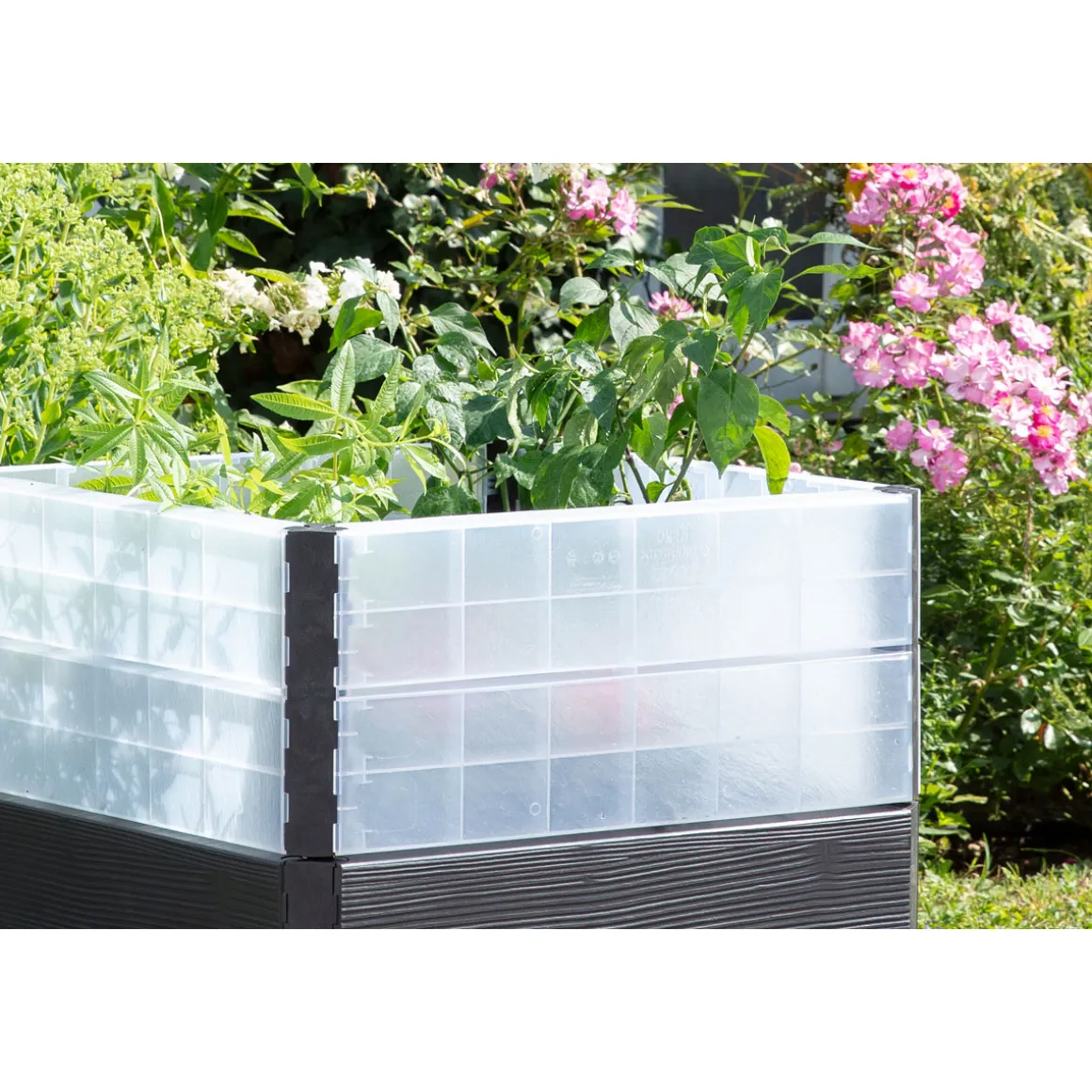 Garantia Hochbeet ERGO QUADRO Turbo M 75 Wood inkl FLORA