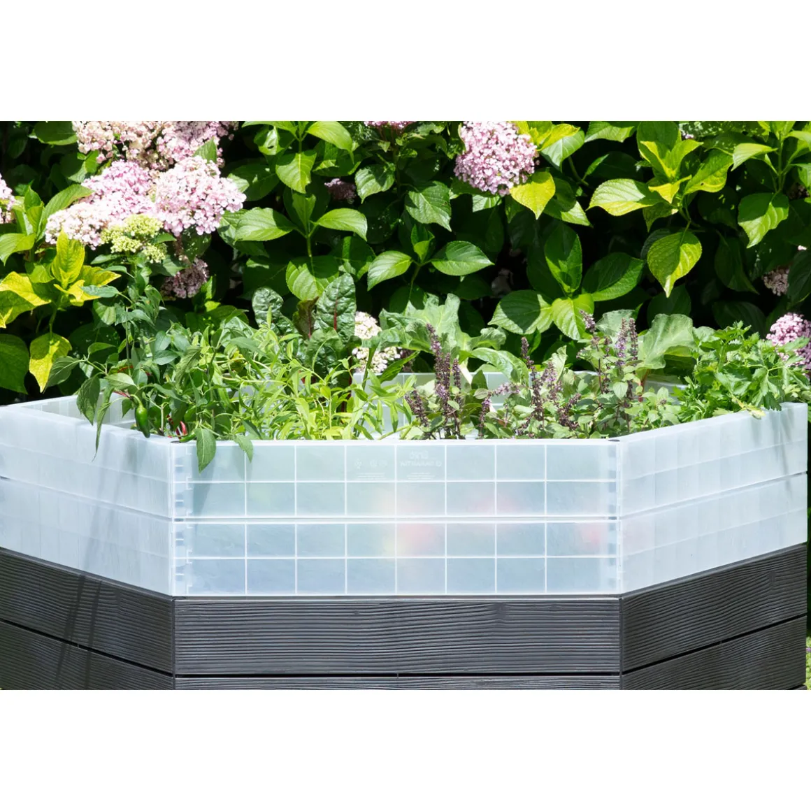 Garantia Hochbeet ERGO Turbo L 75 Wood inkl FLORA