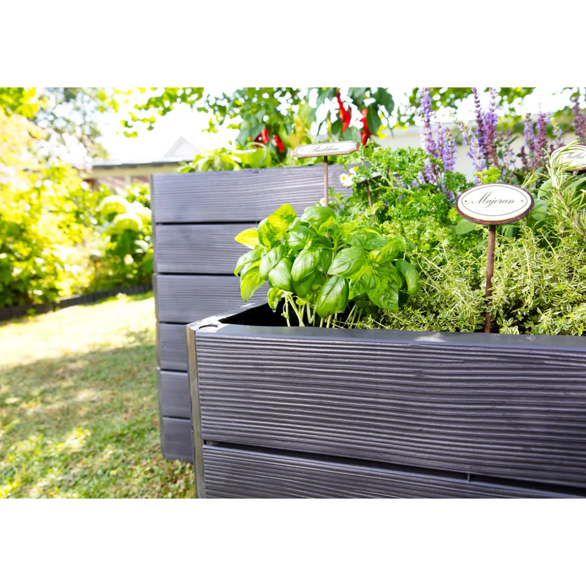Garantia Hochbeet ERGO VARIO 3 Wood inkl FLORA