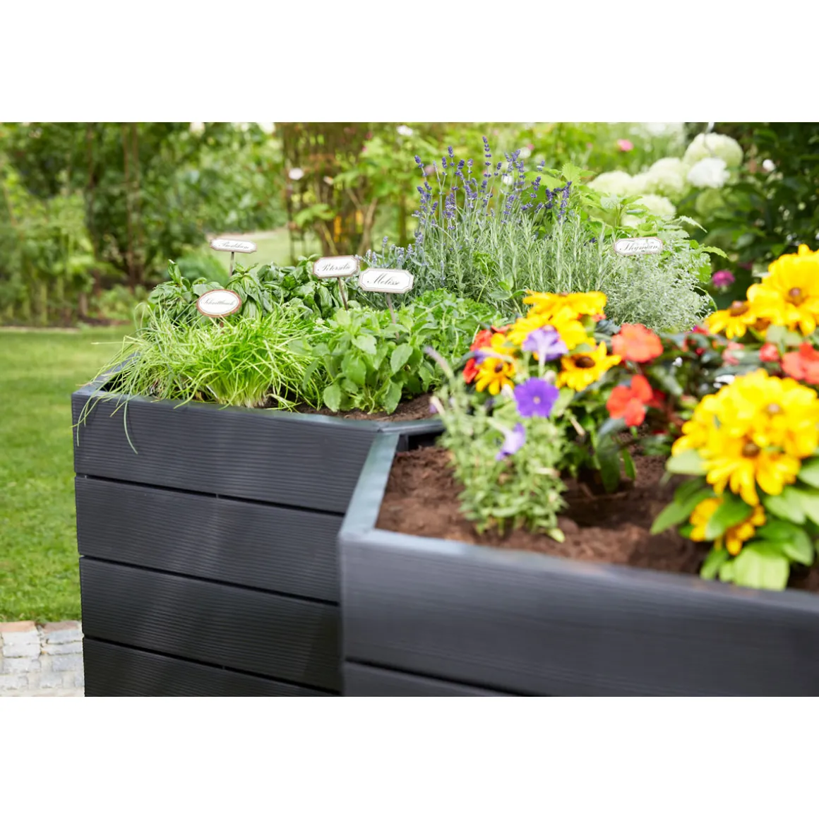 Garantia Hochbeet ERGO VARIO 1 Wood inkl FLORA