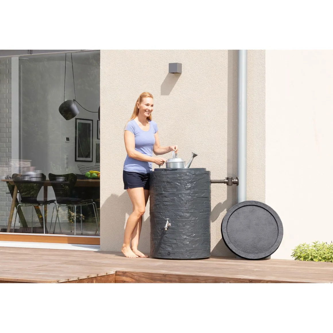 Garantia Regenspeicher Muro 420 L grau