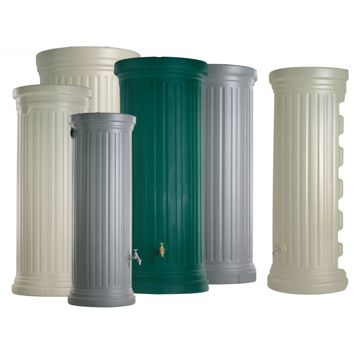 Garantia Säulentank steingrau 330 L