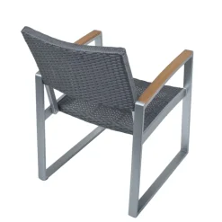 Garden Pleasure Tischgruppe AVA 7-tlg. Aluminium, Nonwood, Kunststoffgewebe