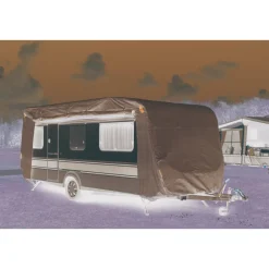 Garden Pleasure Wohnwagen-Abdeckhaube, Gr. M 5,5x2,5x2,2 m, imprägniert