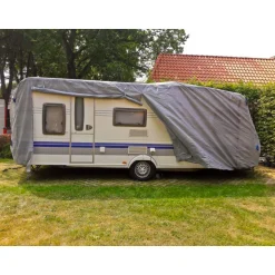Garden Pleasure Wohnwagen-Abdeckhaube, Gr. M 5,5x2,5x2,2 m, imprägniert