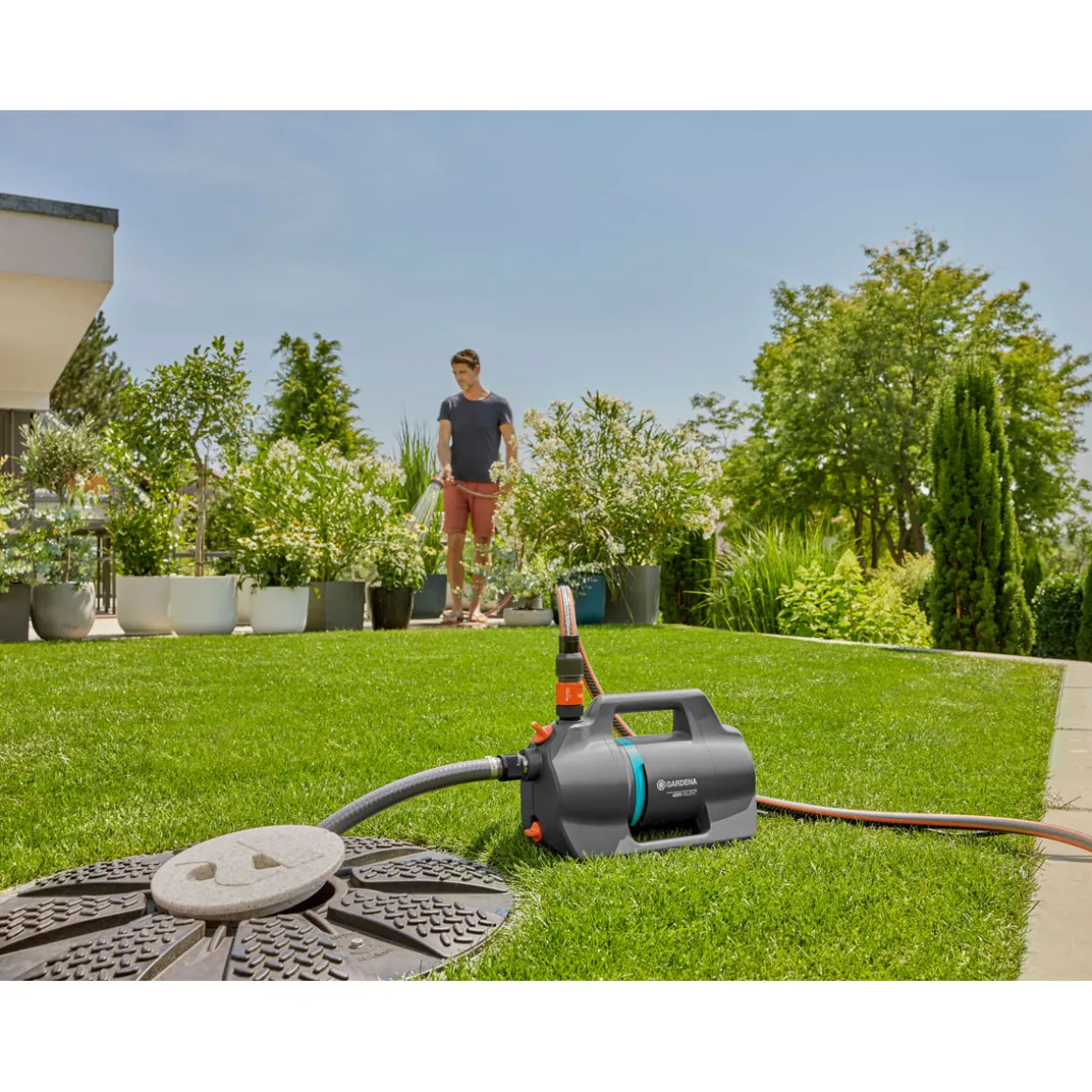 Gardena Gartenpumpe 4200 Silent