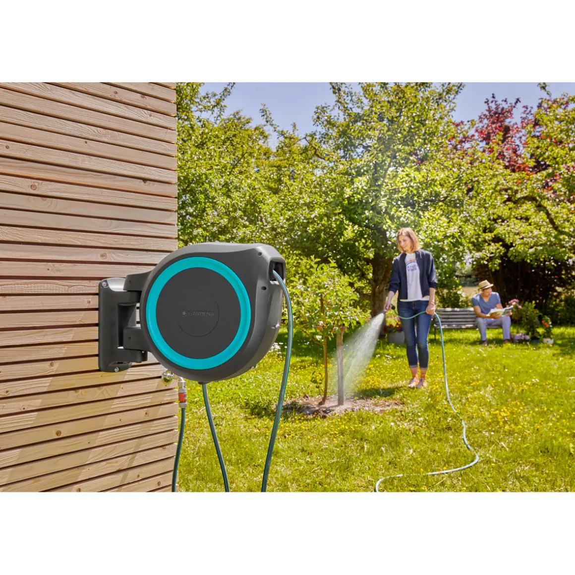 Gardena Wandschlauchbox RollUp L 30m schwarz