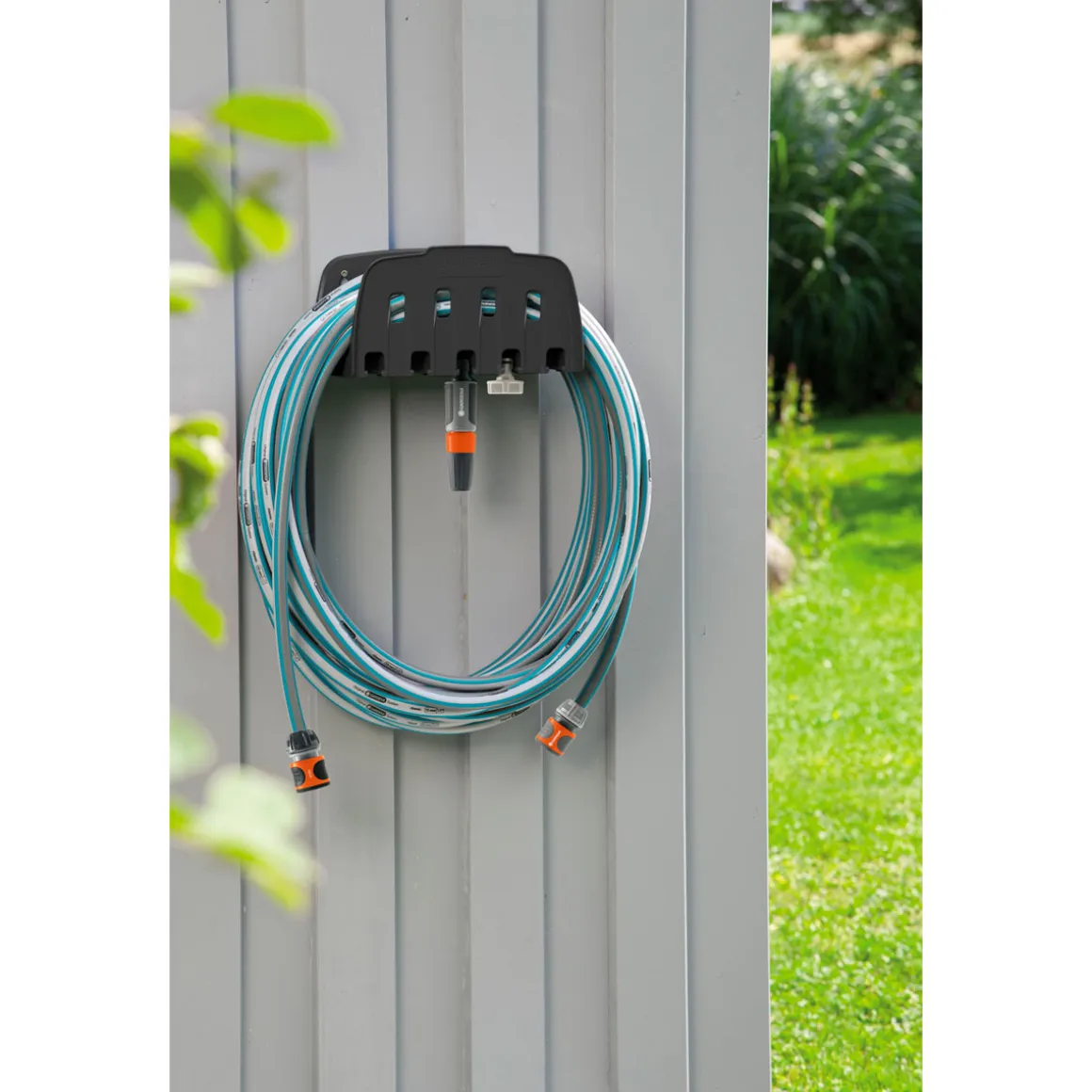 Gardena Wandschlauchhalter schwarz