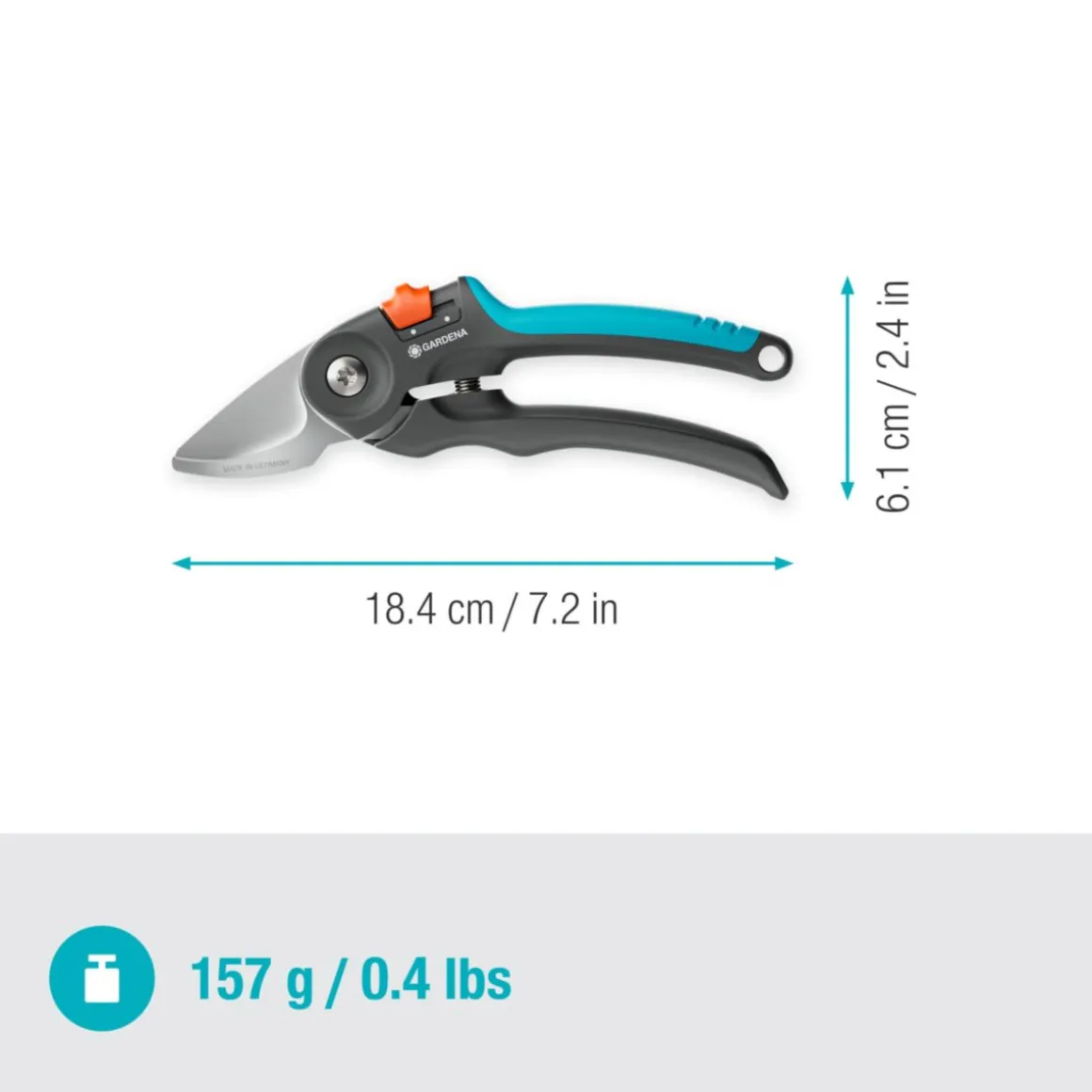 Gardena Gartenschere PremiumCut Bypass 22 mm