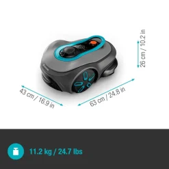 Gardena Mähroboter smart SILENO free Set 800 m² kabellos