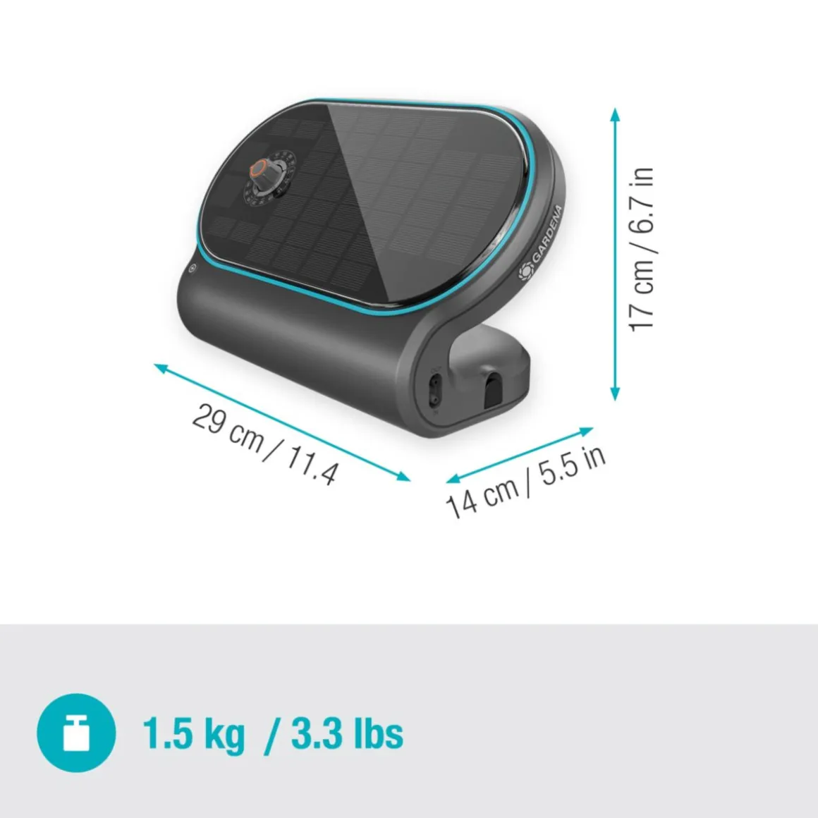 Gardena Solar-Bewässerung Set AquaBloom L